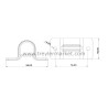 Krom Boru Yuvası Küçük 27 mm-2060004