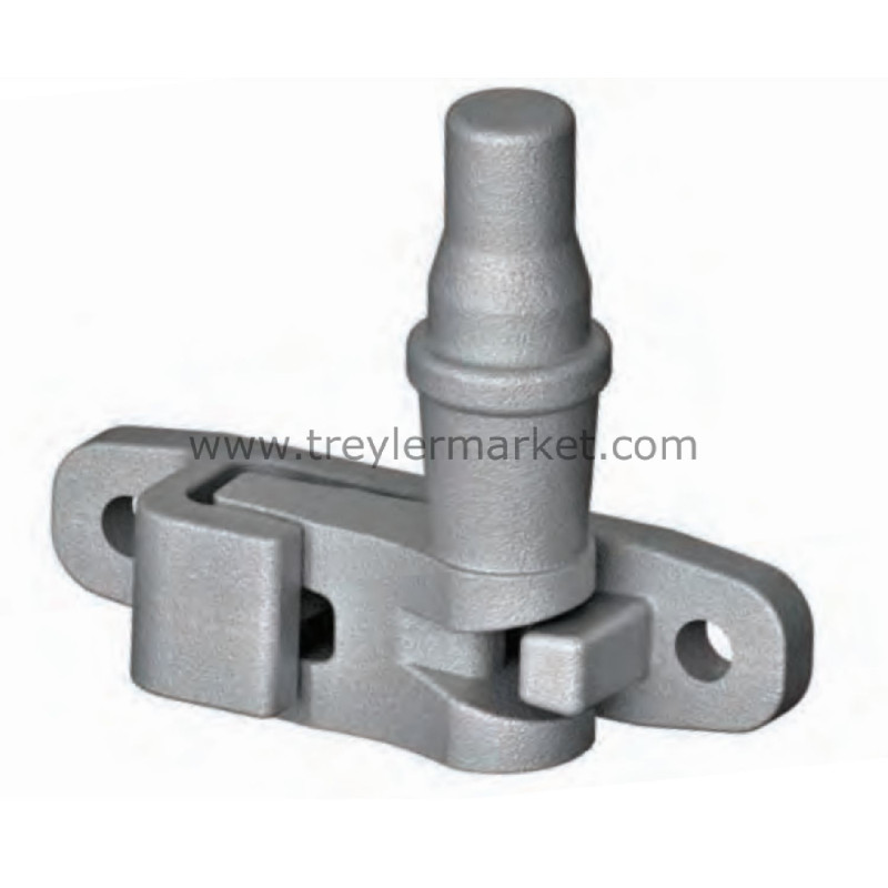 Galvaniz Döküm Kanca Tek Yön 27 mm-2050001
