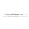 Dikey Kilitleme Sistemi Profilli 60 cm