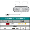 ASPÖCK UNIPOINT I LED Yan Park Lambası 1.5 Metre