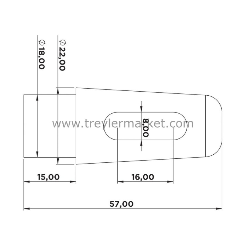 Baba İlave Erkeği 22 mm