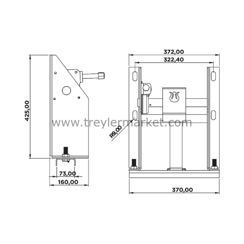 Stepne Taşıyıcı  Treyler  Jumbo