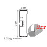 Dorse Alüminyum Profil 300 cm