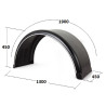 Çamurluk Dorse Tek Teker Çamurluk 45X190-TM-90.9011