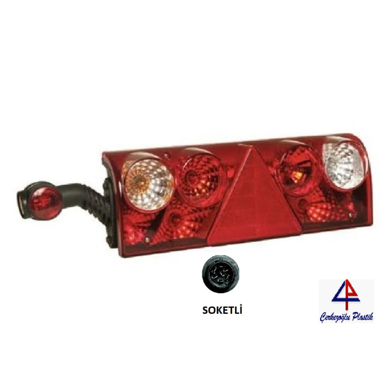 ASPÖCK Tipi Dorse Stop Lambası Sol-JA180-SLC 212B