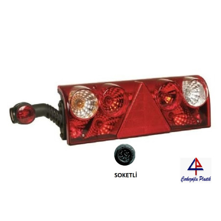 ASPÖCK Tipi Dorse Stop Lambası Sol-JA180-SLC 212B