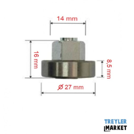 Dorse Üst Çatı Rulman Civatalı  EDSCHA