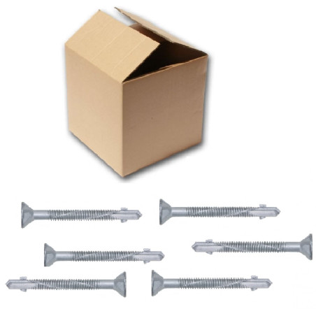 Konteyner Taban Vidası Havşa Başlı 6,3x70 mm 1750 Adet-TM-63200