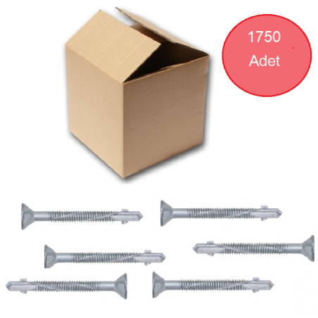 Konteyner Taban Vidası Havşa Başlı 6,3x70 mm 1750 Adet-TM-TV6378