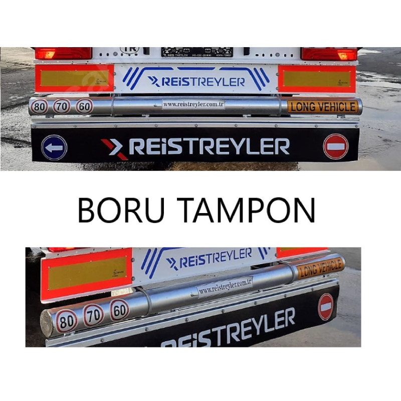 Reis Treyler Tampon Boru  Bağlantı U su