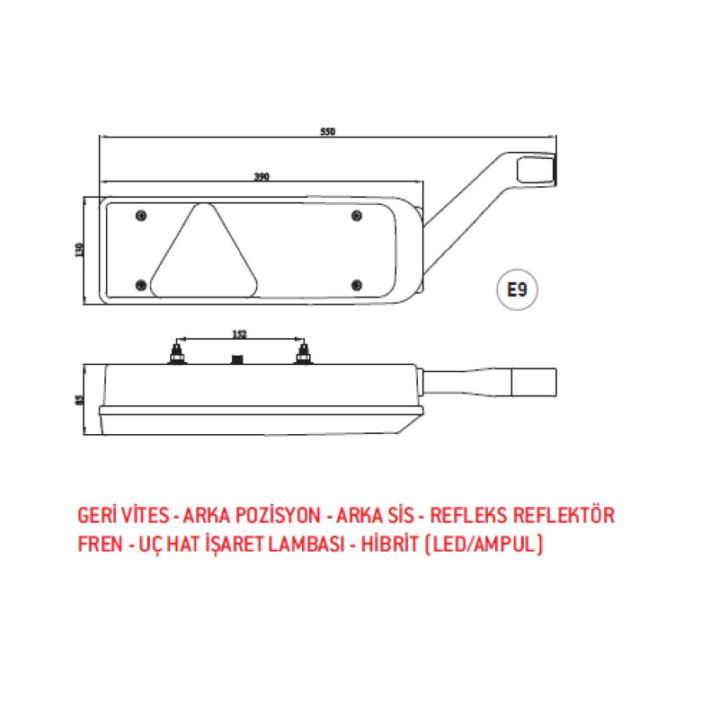 MULTILAMP UÇ-HAT AMP 24V AMPUL R SA-BA
