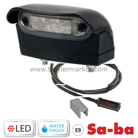 SA-BA DORSE PLAKA LAMBA 75 Cm KABLOLU