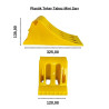 Plastik Teker Takoz  Mini  Remork