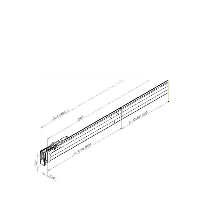 Tır için Yük Sabitleyici Ştanga Profil