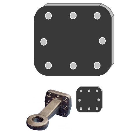 Çeki Oku Montaş Flanş-TDEF 470