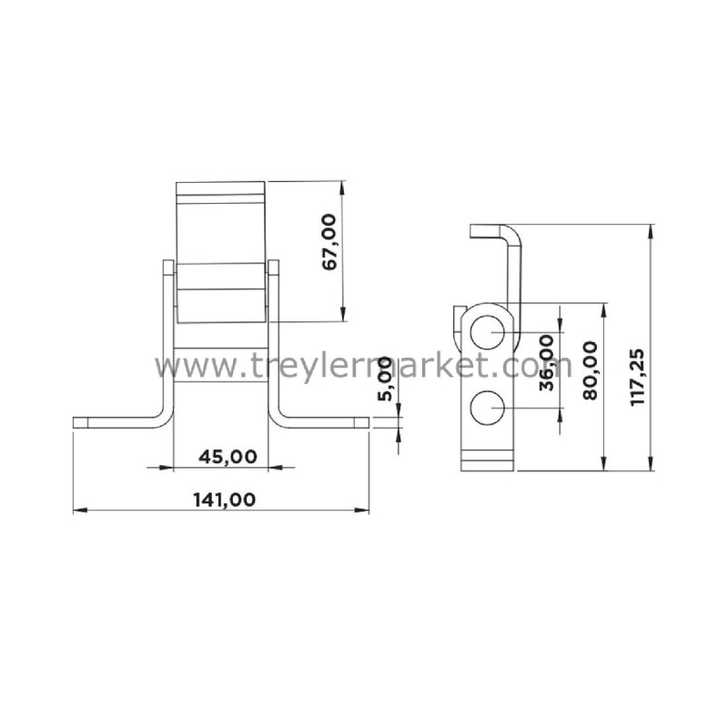 Silme Dorse Menteşesi-1040018