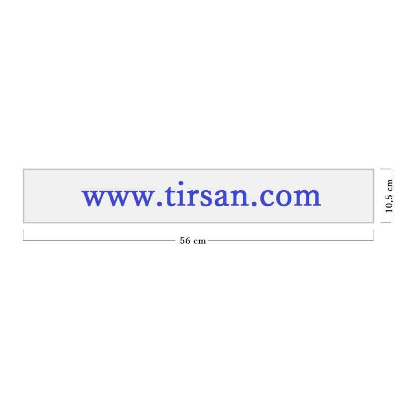 TIRSAN Tır Etiket www.tirsan.com