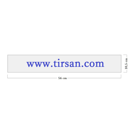 TIRSAN Tır Etiket www.tirsan.com