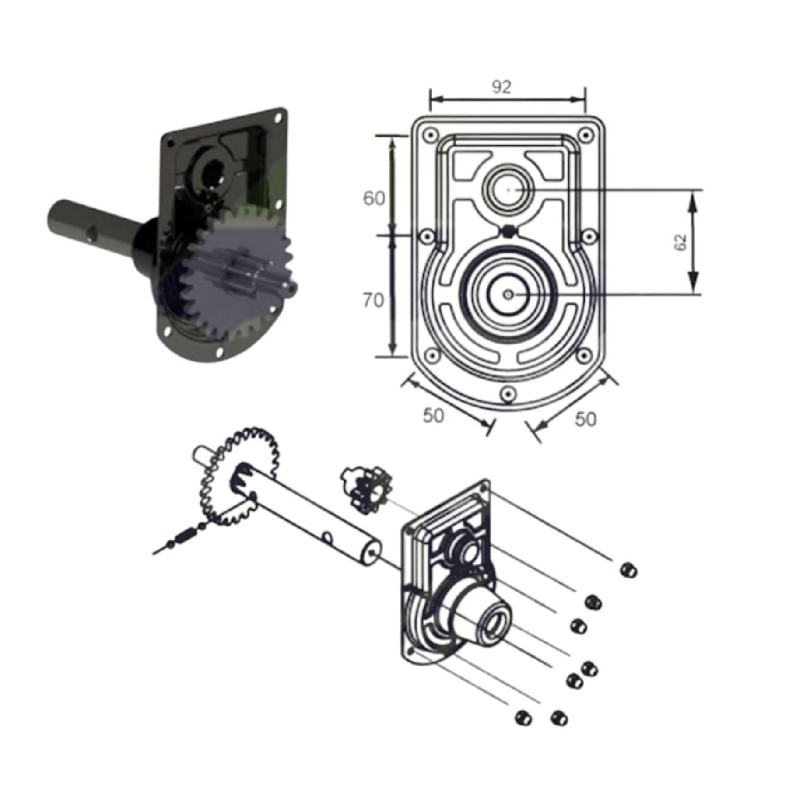 OMS Dorse Park Ayak Dişli Saç Kapak -5500893