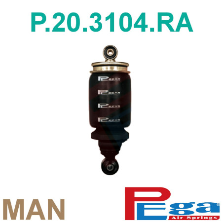 Man Kabin Körük Amortisörlü Arka -P20.3104.RA