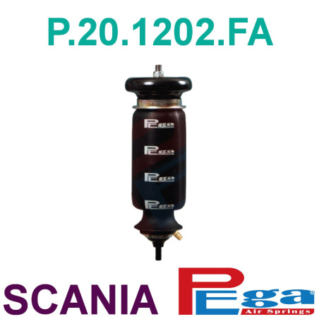 Scanıa T 144 Kabin Körük Amortisörlü Ön-P20.1202.FA