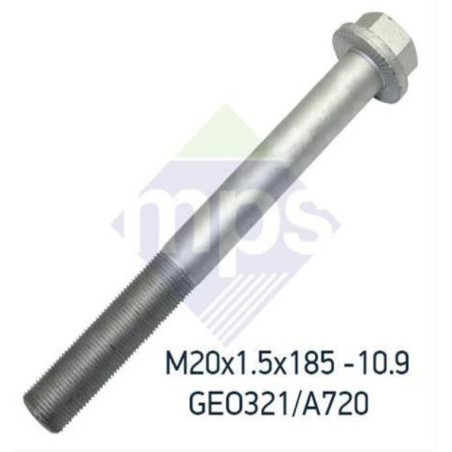M20x1.5x185 BUGİ KOL CİVATASI FLANŞLI TIRTILLI 10.9 × 4  -8201185