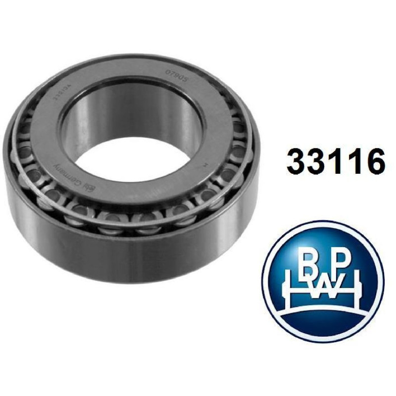 BPW 02.640.88.00.0  9 Ton İç T. Teker Rulman 33116