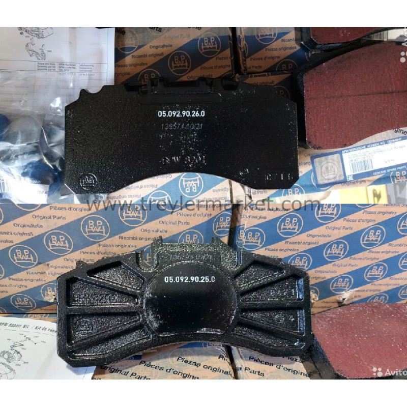 29403-29404 BPW DORSE Y.M.DİSK FREN BALATASI