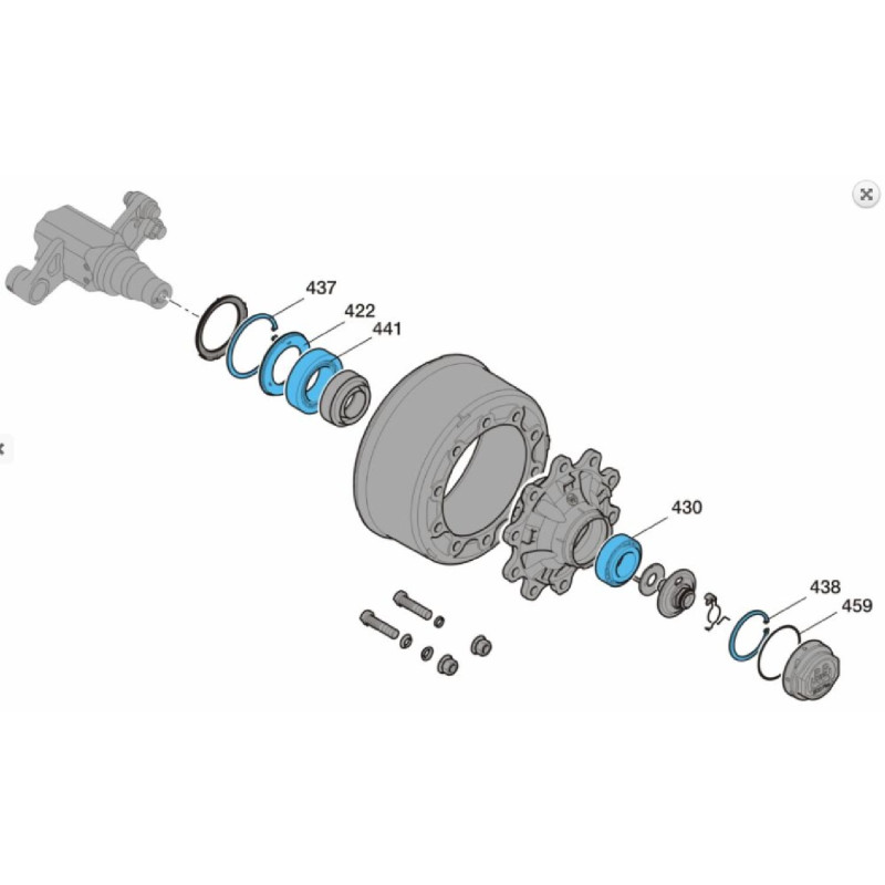 BPW 09.801.07.34.0 BPW Porya Tamir Takım ECO PLUS 2 SHBF9010