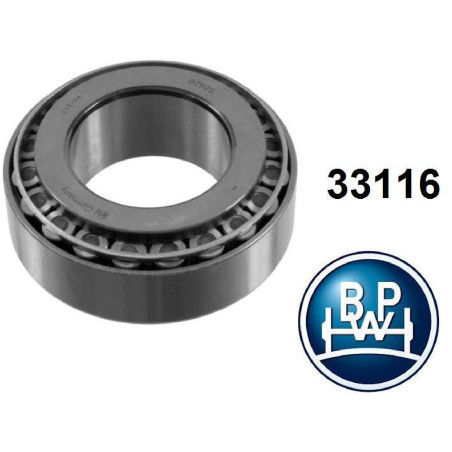 BPW 02.6410.24.00 9 Ton İç T. Teker Rulman 33116