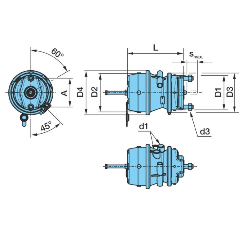 BPW 05.444.40.01.3 16 24 Disk Fren Körüğü Sağ