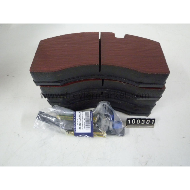 BPW 09.801.07.96.0 DİSK FREN BALATASI 29228