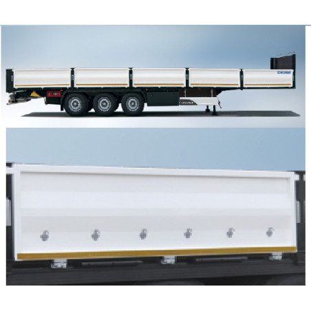 Koluman Dorse Yan Saç Kapak Boyasız Menteşesiz