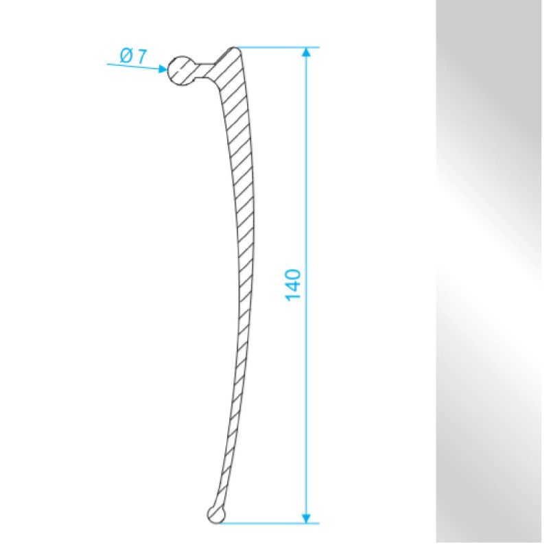 Kayar Çatı Lastiği 28 metre SCHMITZH Tipi