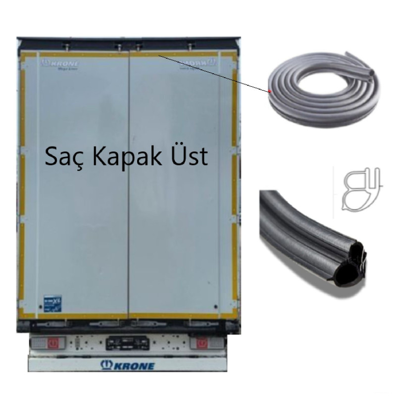 KRONE Arka Saç Kapı Üst Conta Fitili 1 Metre -515058596