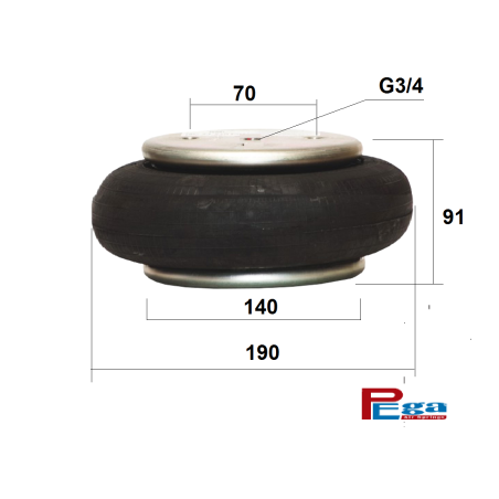 Tek Katlı Körük 190 mm çap