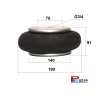 Tek Katlı Körük 190 mm çap