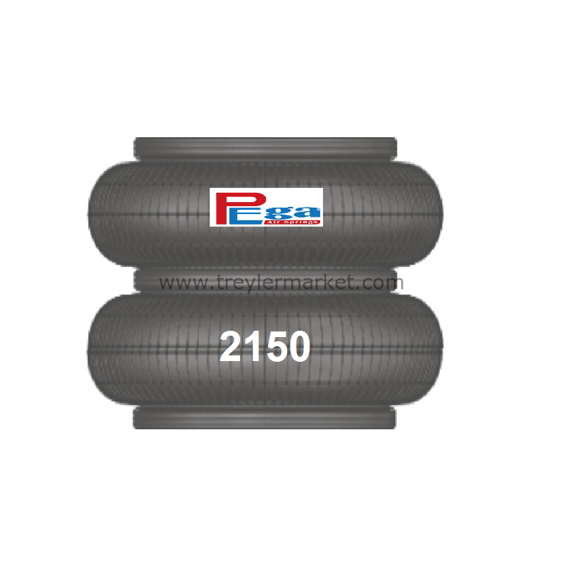 İki Katlı Süspansiyon Kaldırma Körük 150 mm çap-P30.2150.M01