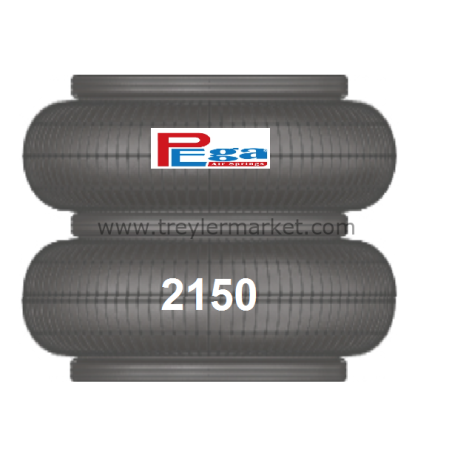 İki Katlı Süspansiyon Kaldırma Körük 150 mm çap-P30.2150.M01