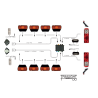 SABA TREYLER ELEKTİRİK SET 1355 KARIA 8518T