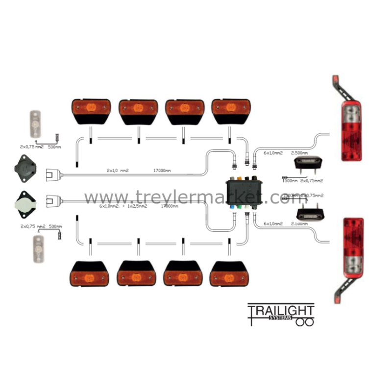SABA TREYLER ELEKTİRİK SET 1355 KARIA 8518T