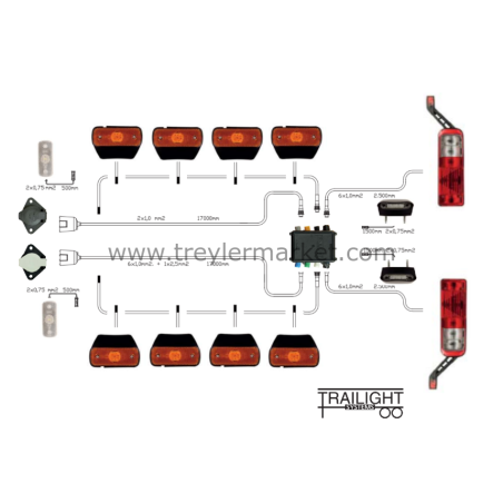 SABA TREYLER ELEKTİRİK SET 1355 KARIA 8518T
