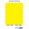 Dorse Arka Kapı Panel Sağ-Sol 4 Menteşeli 2700 mm -TM-PK-2700-2550
