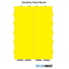 Dorse Arka Kapı Panel Sağ-Sol 5 Menteşeli 2900 mm   -TM-PK-2900-2550