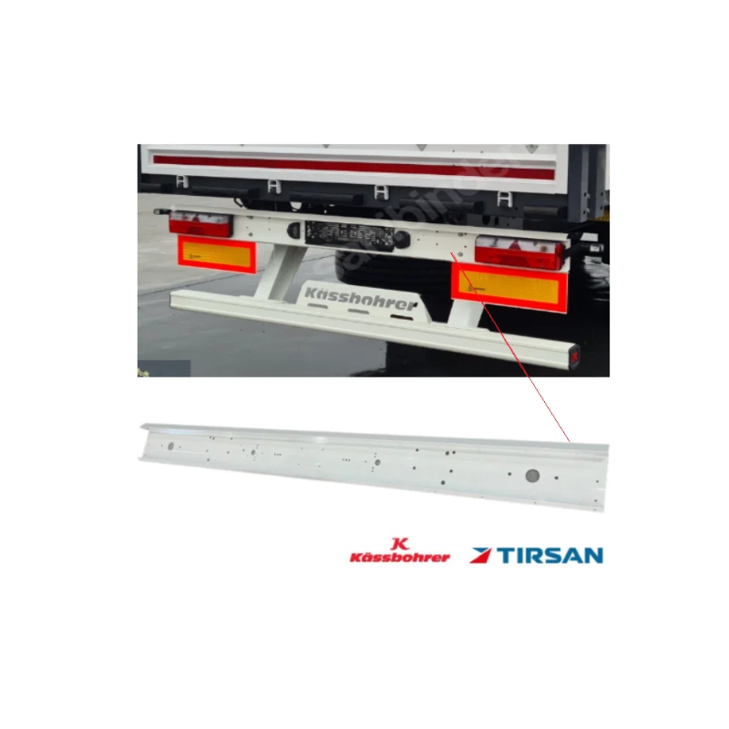 Tırsan Arka Aydınlatma Profil Sacı Açık Kasa Boyalı  -BK05000