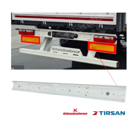 Tırsan Arka Aydınlatma Profil Sacı Açık Kasa Boyalı  -BK05000