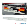 Tırsan Arka Aydınlatma Profil Sacı Açık Kasa Boyalı  -BK05000