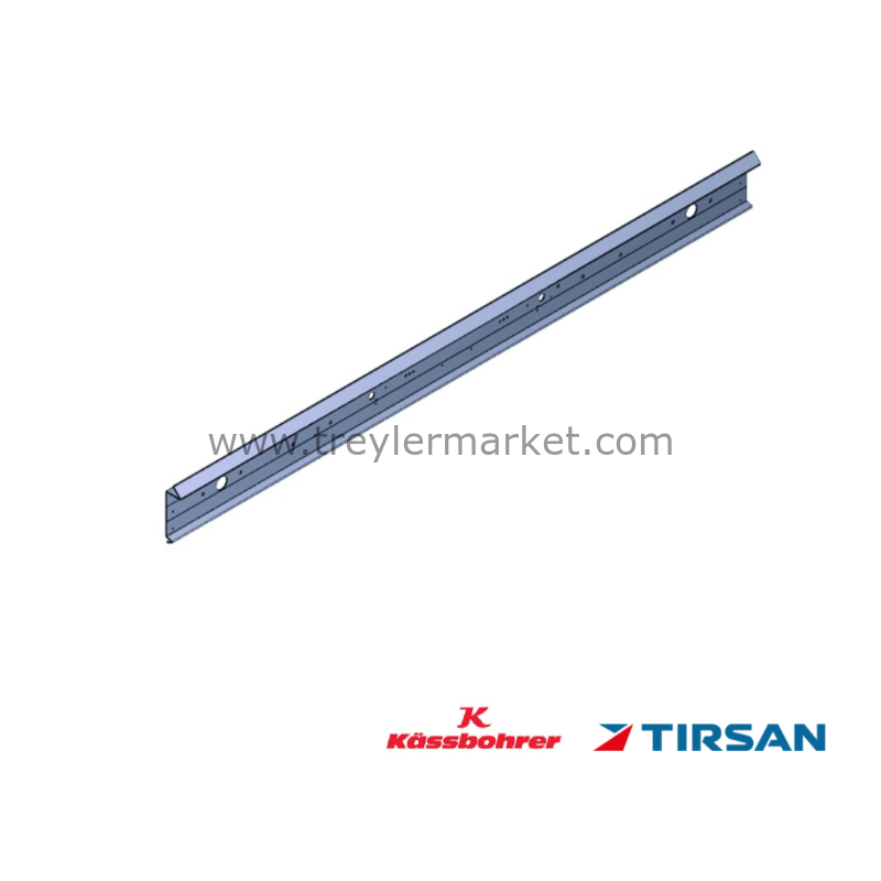 Tırsan Arka Aydınlatma Profil Sacı Açık Kasa Boyalı  -BK05000