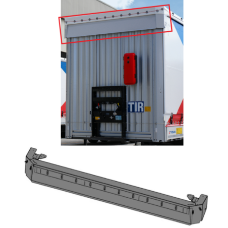 Tırsan Dorse Kayar Çatı Ön Konsol Şapka -CT00736