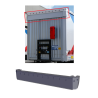 TIRSAN Kapı Üst Profil Komple  50 50MM.Kalk. 031 Nolu